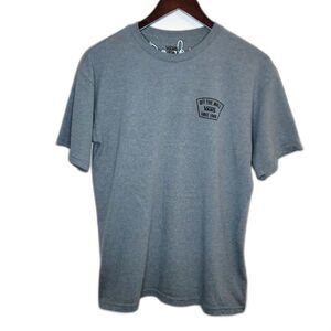 Vans Off The Wall Gray Tee Size Medium